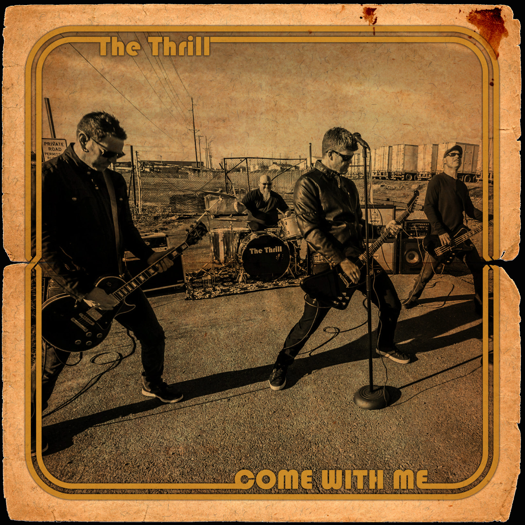 album cover for Come With Me by The Thrill