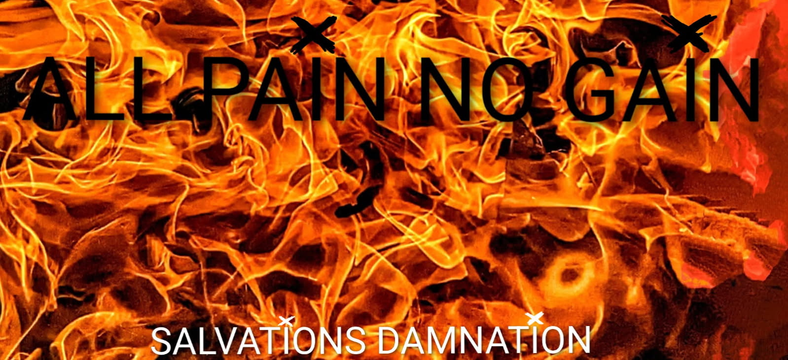 All Pain No Gain Salvations Damnation cover art